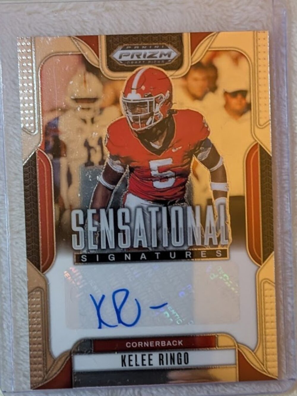 2025 Panini Prizm Draft Auto KELEE RINGO #SS-KLR